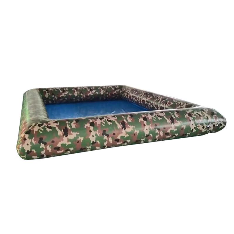 Shunshunni Camouflage Inflatable Water Park Pool