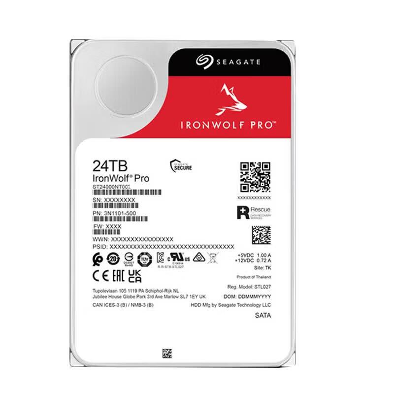 Seagate IronWolf Pro 24TB NAS Hard Drive