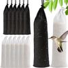 6Pcs Finch Sock Feeder Thistle Seed Feeder Sacks Hanging Mesh Bags Bird Feeding