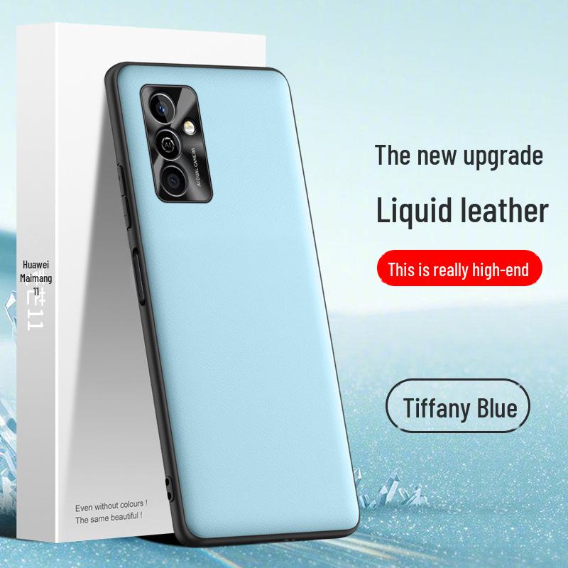 Чехол для телефона Maimang 11 из жидкой кожи: Противоударный и грязеотталкивающий защитный чехол