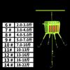 Плавающий рыболовный крючок, набор взрывных водяных монстров, квадратная клетка, держатель корзины, держатель для рыбалки