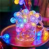 Crystal Ball String Lights USB/Battery Power Romantic Bubble Ball Light String Indoor Garden Party Christmas Festival Decoration