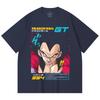 230 Gsm 100% Cotton Dragon Ball V2 Goku Print Unisex Heavy Cotton T Shirt