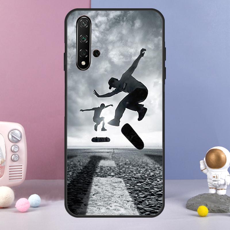 Крутой чехол для скейтборда для Huawei Nova 9 10 SE 3i 7i 8i 11i 12i Y60 Y61 Y70 Y72 Y73 Y90 Y91 P20 P30 P40 Lite