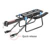 20-29 Inch Bicycles Bike Luggage Cargo Rear Rack Aluminum Alloy Shelf Saddle Bags Holder Stand Support With Mount Tools