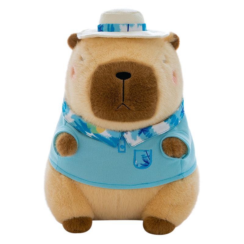 Summer New Cool Capybara Plush Toy Doll Kapibara Doll Children's Soothing Doll