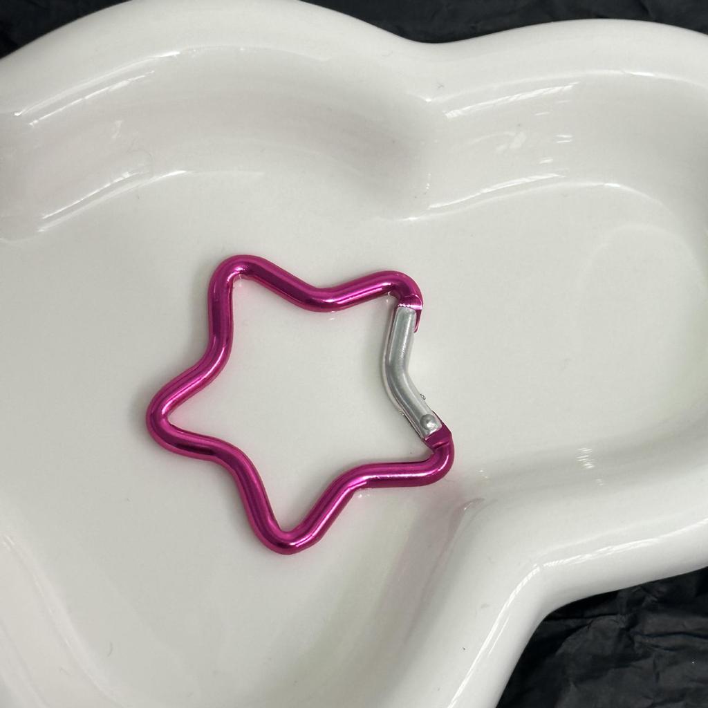 Красочный брелок-подвеска для сумки в стиле Miu, карабин, кольцо для ключей, пружинный крючок, ювелирный аксессуар