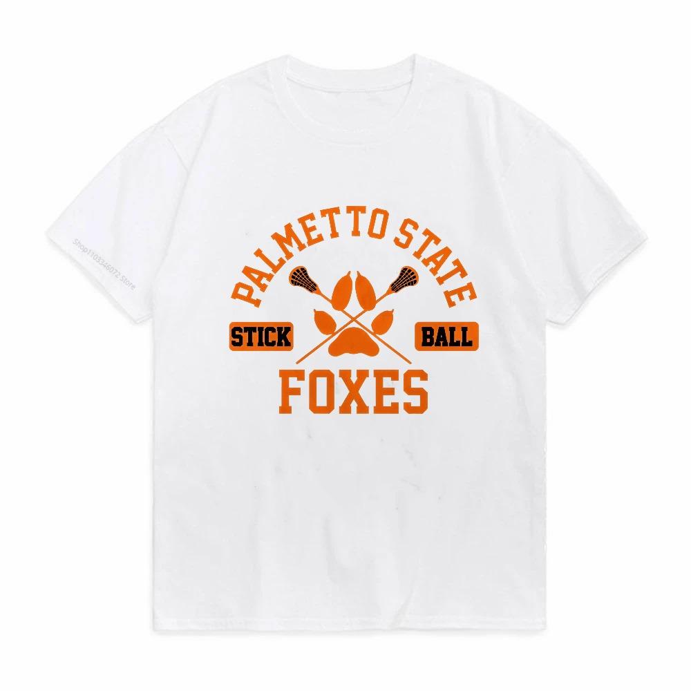 Футболка Palmetto State Foxes Эндрю Миньярд Мужская Женская PSU Foxes Palmetto State University Футболки Повседневные Топы Футболки с коротким рукавом