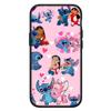 Чехол для iPhone 15 14 Xiaomi Redmi Note 13 12 11 Pro Max X 8 7 9 XR Samsung Galaxy S24 S23 OPPO A15 Huawei аниме Лило розовый мультфильм Стич телефон чехол