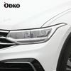 Защитная пленка на фары автомобиля Прозрачная черная наклейка из ТПУ для Volkswagen VW Tiguan 2017 2018 Аксессуары