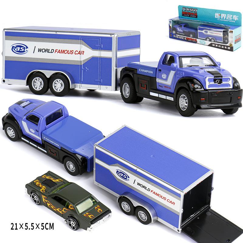 1:64 Контейнеровоз Scania Американский Контейнеровоз Металлическая Литая Модель Машины Mini GT Модели Транспортных Средств Миниатюрные Машинки День Рождения