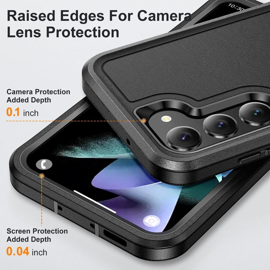 Best Protection Fashion Case for Samsung Galaxy S24 Ultra S23 Plus S22 S 23 22 24 5G Shockproof Kickstand Hard Armor Cases