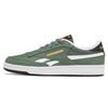 Club C Retro Color Block Cushioning Durable Low-Top Sneakers Unisex Sneakers Green White 100075032
