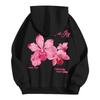 Women's Fashionable Loose-fitting Casual Long-sleeved Hooded Printed Sweatshirt