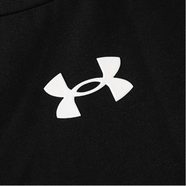 Under Armour Футболка с круглым вырезом и принтом в виде буквы и шорты средней посадки на резинке, повседневный спортивный комплект для мужчин 22500518-001+24500201-409