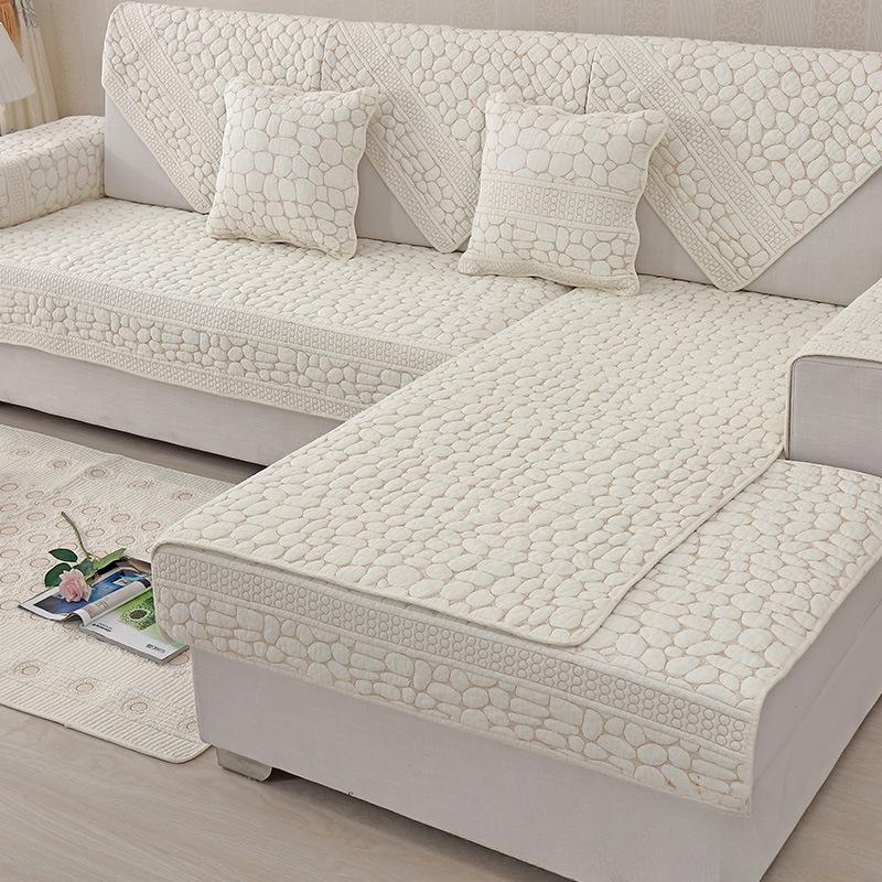 Хлопковая подушка для дивана, простота четырех сезонов, современная хлопчатобумажная ткань, чехол для дивана для гостиной, чехол, подушка