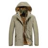 Casual Jacket Men 'S Outdoor Jacket Men 'S Winter Plus Velvet Jacket Windproof Padded Jacket