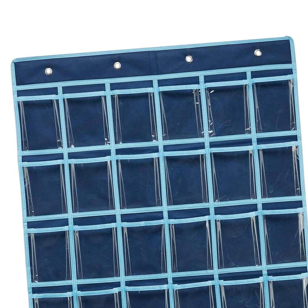 36 Classroom Pocket Charts for Cellphones and Calculators Holder Wall Door Mount Hanging Organizer
