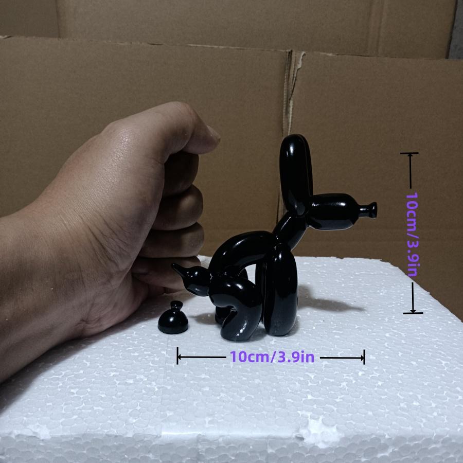Смоляной воздушный шар, какашка, скульптура собаки, украшение, креативная гостиная, спальня, винный шкаф, мультяшное животное, простое современное декоративное украшение, так