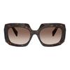 Prada Logo Design Acetate Irregular Sunglasses Women sunglasses Tortoiseshell PRB23S17N10S