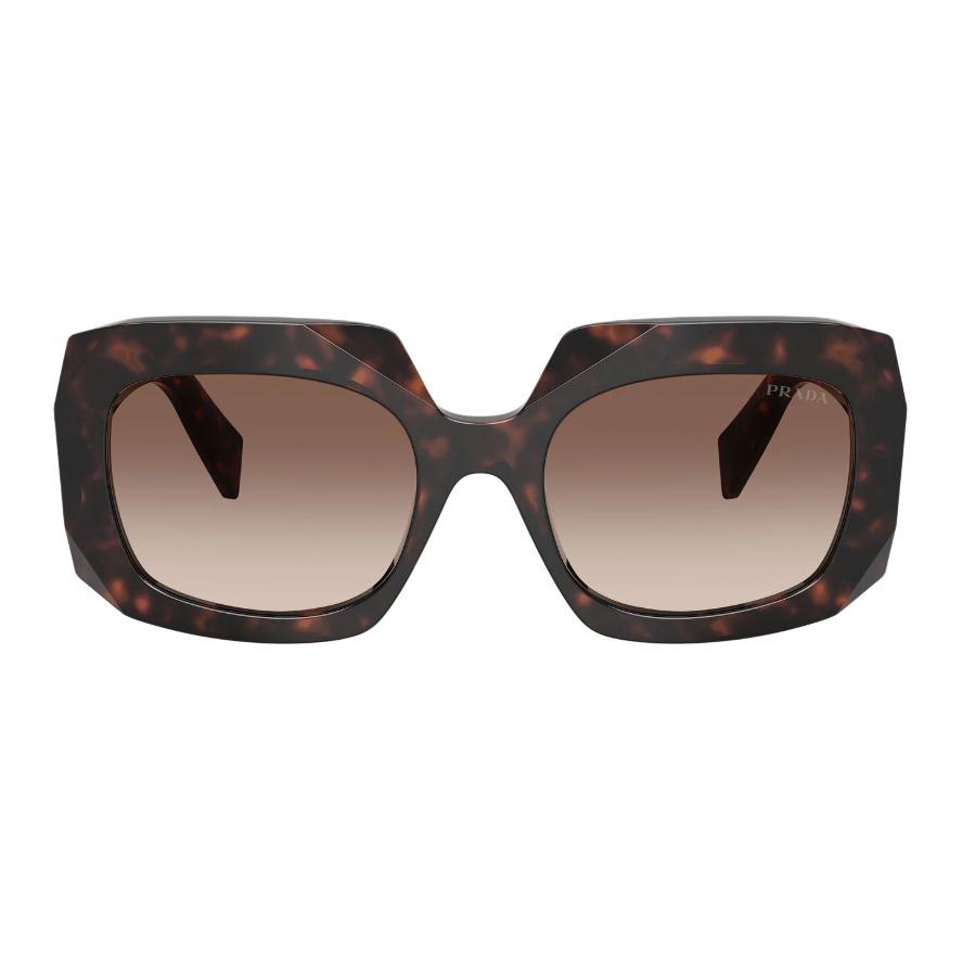 Prada Logo Design Acetate Irregular Sunglasses Women sunglasses Tortoiseshell PRB23S17N10S