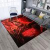 Halloween horror horror theme Stranger Things carpet home living room decoration table and chairs anti slip door mat outdoor picnic mat carpet A6