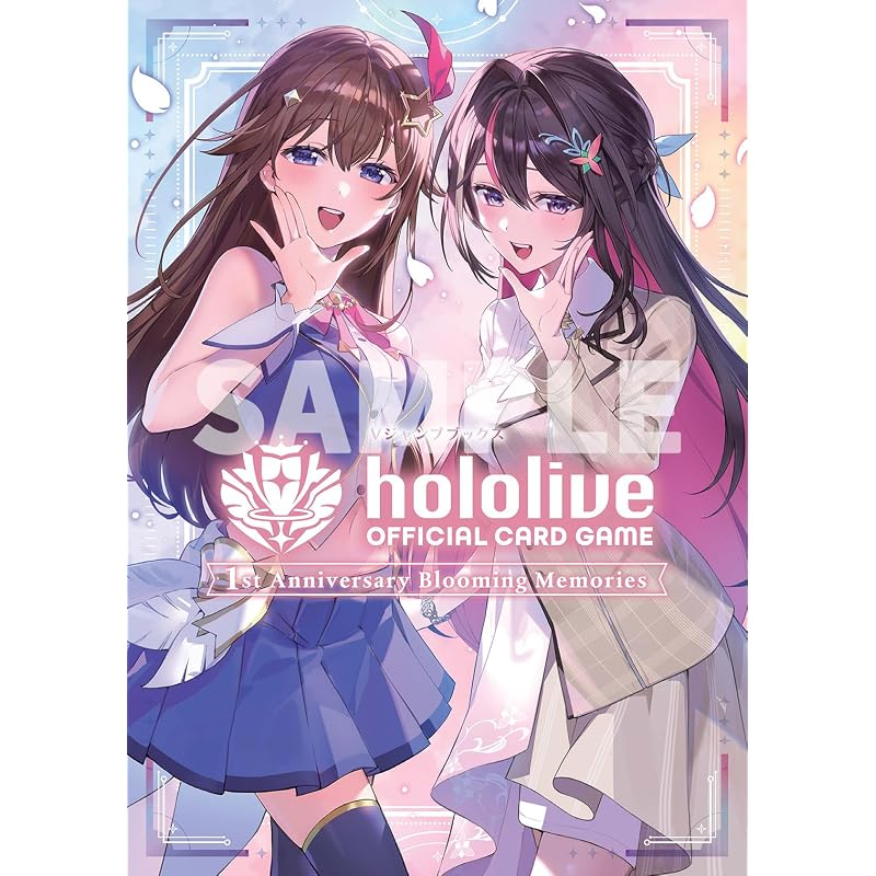 Hololive ОФИЦИАЛЬНАЯ КАРТОЧНАЯ ИГРА 1-я годовщина Цветущие воспоминания (Книги V Jump (Книга))