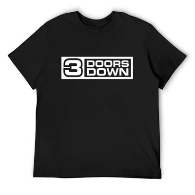Логотип 3 Doors Down Футболка графические футболки индивидуальный дизайн своей собственной оверсайз футболки графические футболки одежда для мужчин