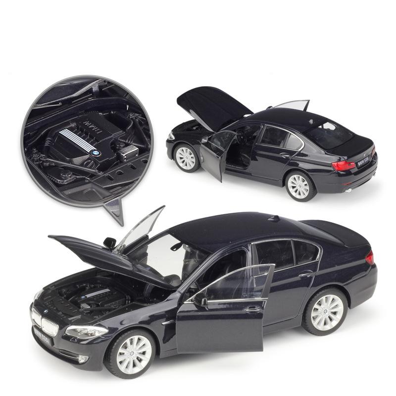 Welly 1/24 BMW 535i Металлическая Масштабная Модель Автомобиля Литье под Давлением Металл Статическая Миниатюрная Модель Коллекция Машинок Детская Игрушечная Машинка Транспортные Средства Подарки