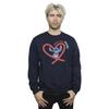 Disney Mens Lilo & Stitch Love You Mum Sweatshirt