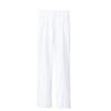 Штаны для беременных с высокой талией, визуально удлиняющие ноги, непрозрачные, отводящие пот, быстросохнущие, для медицинского и сестринского ухода, женские, размер 5L, белые, 759701A