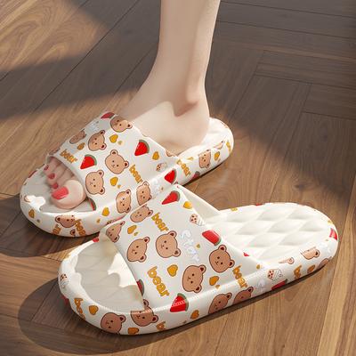 Женские летние домашние тапочки с мягкой подошвой