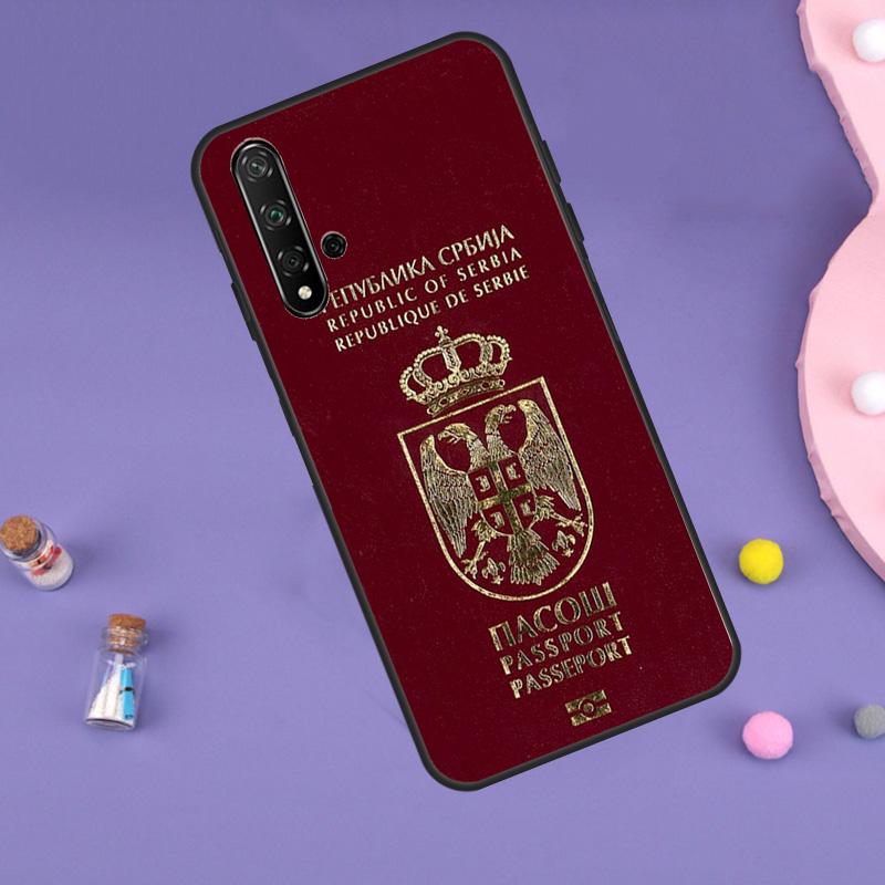 Флаг Сербии Сербский Чехол Для Huawei P30 P20 P40 Lite Nova 5T 11i 8i 3i 9 10 SE 11 Pro Y90 Y70 Y61 Y60 Y91 Крышка