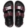 Birkenstock Сандалии Milano с пряжкой из лакированной кожи 1028683