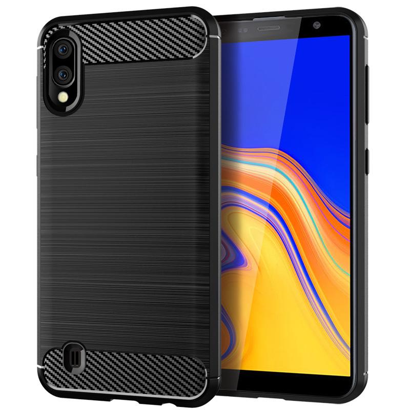 Мягкий чехол для телефона Samsung Galaxy A10, противоударный чехол из углеродного волокна для Samsung M10 Galaxy m 10, противоударные силиконовые задние чехлы