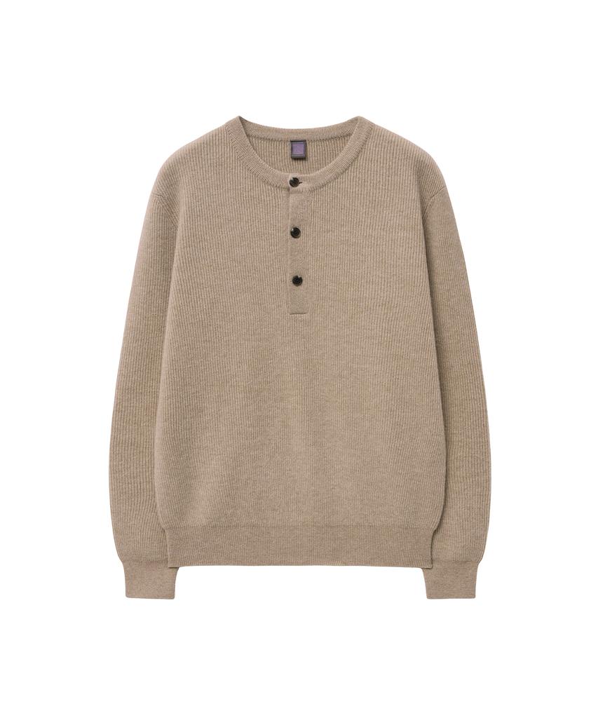 IOLO Noble Henley Neck_Beige