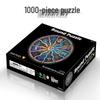 Рождественская и Хэллоуинская круглая jigsaw-головоломка на 1000 деталей для взрослых, игрушка-антистресс