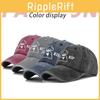 European And American Graffiti Print Baseball Cap Vintage Curved Brim Hat Sun Hat Wholesale Customization