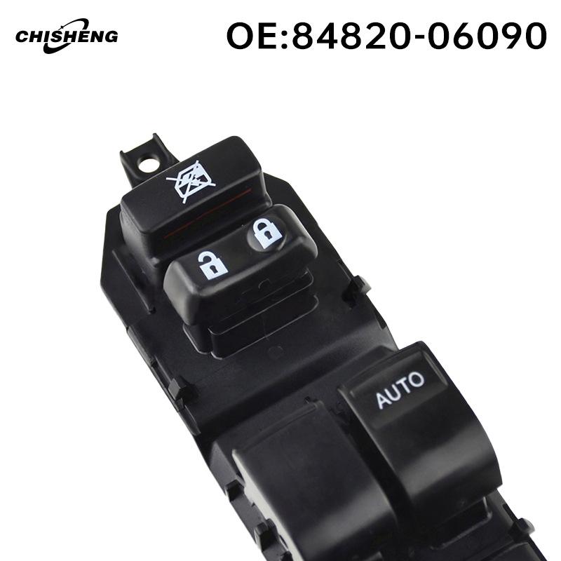 84820-06090 Right Power Window Switch for Toyota Camry/Tacoma