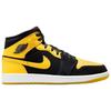 Мужские кроссовки Air Jordan 1 Mid SE New Love 2025 Желтый Черный Varsity-Maize HJ6654-071