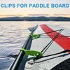 Зажимы для SUP-доски Stand Up Paddle Board Зажим для SUP-доски Двойной держатель для доски для гребли Расширяемый фиксирующий зажим Аксессуар для гребли на байдарках Водных видов спорта