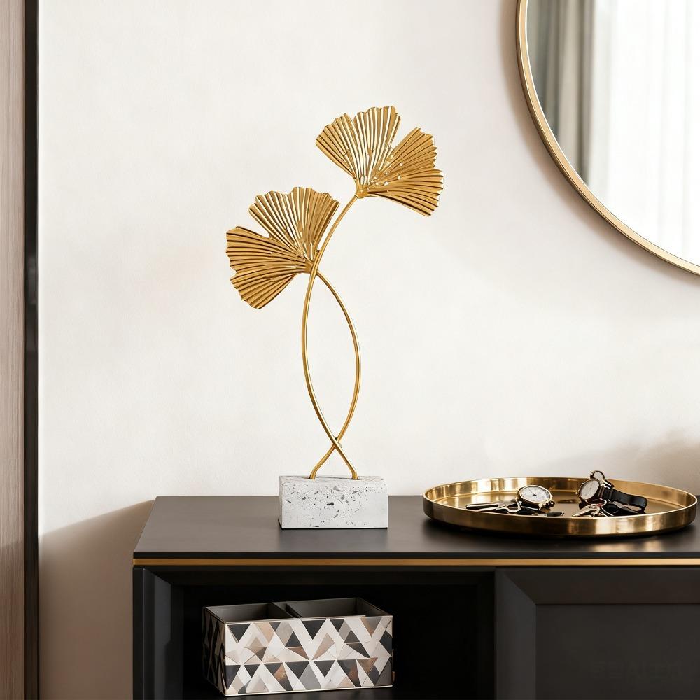 Iron Nordic Style Metal Tabletop Decor Bedroom Table Display Ornament