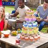 3/4/5 Tier Acrylic Cupcake Stand Clear Cake Display Shelf Dessert Display Holder  Birthday Party