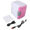 4L Mini Fridge Cooling Warming Low Noise Single Door Portable Small Refrigerator for Car Use
