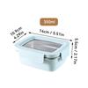 Microwave 304 Stainless Steel Compartment Lunch Box Stackable Leak-proof Student Bento Box Food Container For Cold And Hot Food