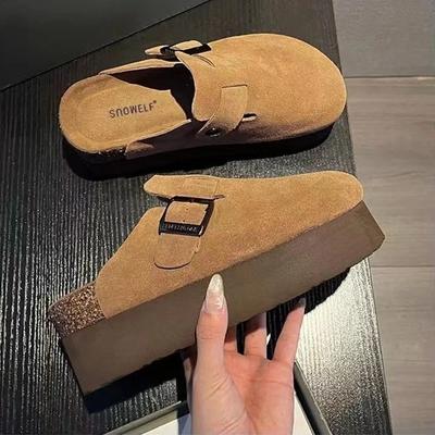 Мюли Обувь Женские тапочки Летние пляжные сандалии Мода 2024 Платье Новые Прогулочные Слайды