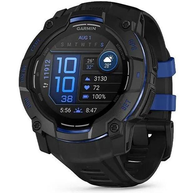 Спортивные часы Garmin Instinct 3 50mm черные