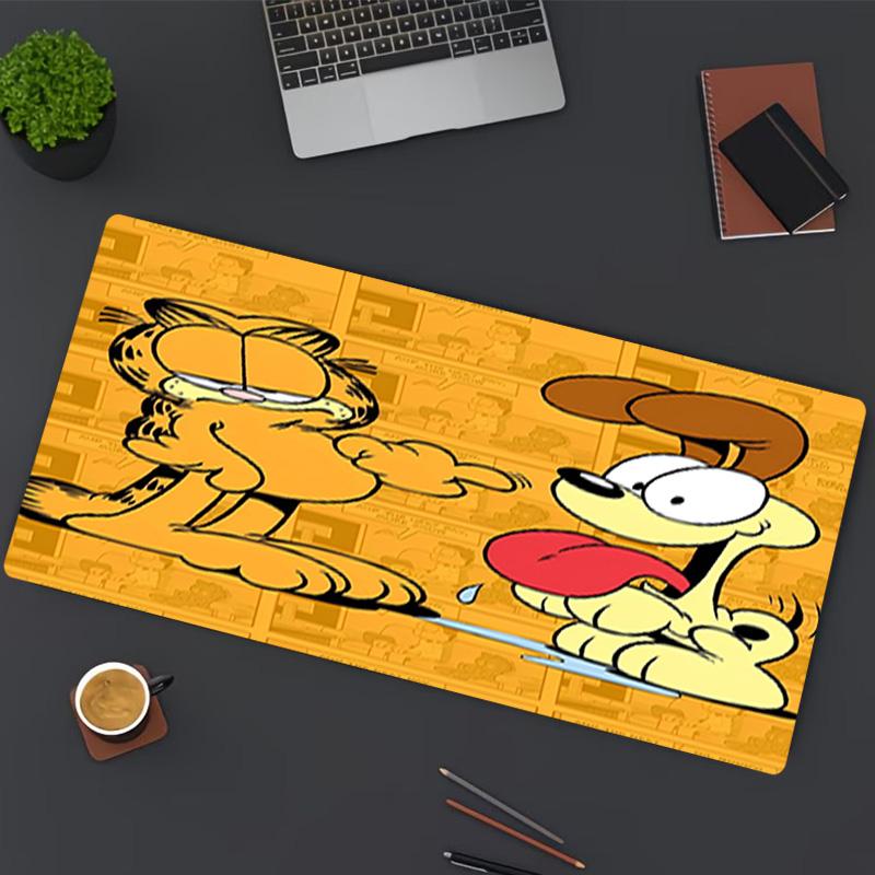 Garfield Print Mouse Pad, for Keyboard Pad Laptop PC Mat for Office Home Use, Desk Decor, Perfect Birthday Gift for Gamers