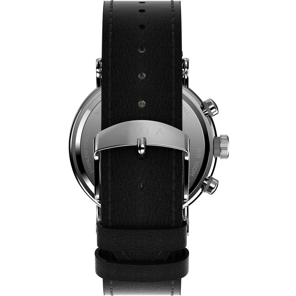 Часы Waterbury Standard Chrono Brown Dial Brass Mineral Glass Quartz Watch Brand TW2W47400 Brown [TIMEX] Мужские [Товар]