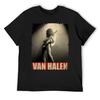 Eddie Van Signature Shirt Halen Unisex Black T Shirt 2024 Fashion Heavyweight Round Neck Casual Short Sleeve New Arrival Summer